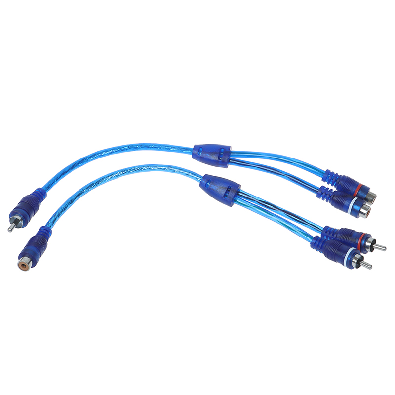 Audio Splitter Y - 1szt Wysokiej jakości samochodowy adapter MP3
