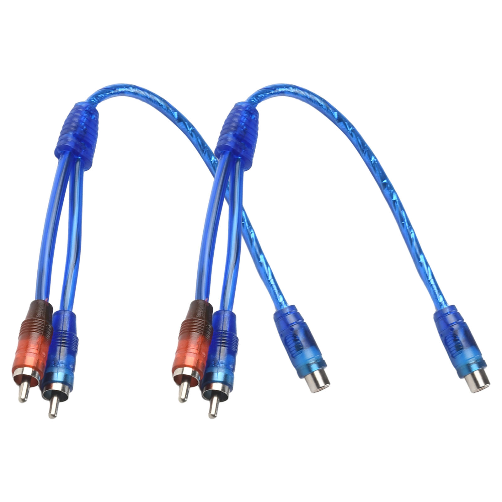 Audio Splitter Y - Zestaw kabli audio RCA 2 szt.