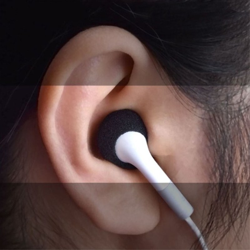 100 szt. Miękkie piankowe końc – Earphone Foam Tip recenzja i cena