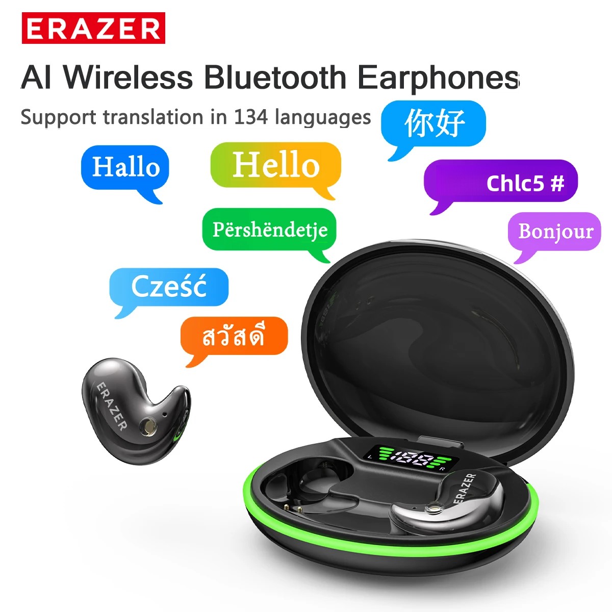 Słuchawki douszne Bluetooth EA – Noise Cancelling Headphone recenzja i cena