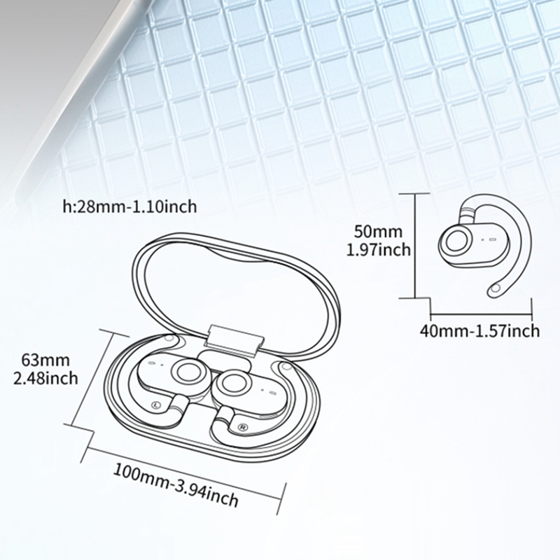 Słuchawki JM18 z zaczepem na u – Sports Earphone Hook recenzja i cena